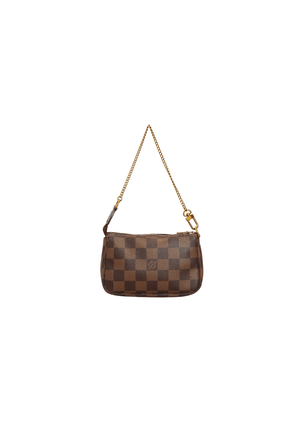 DAMIER ÉBÈNE MINI POCHETTE ACCESOIRES