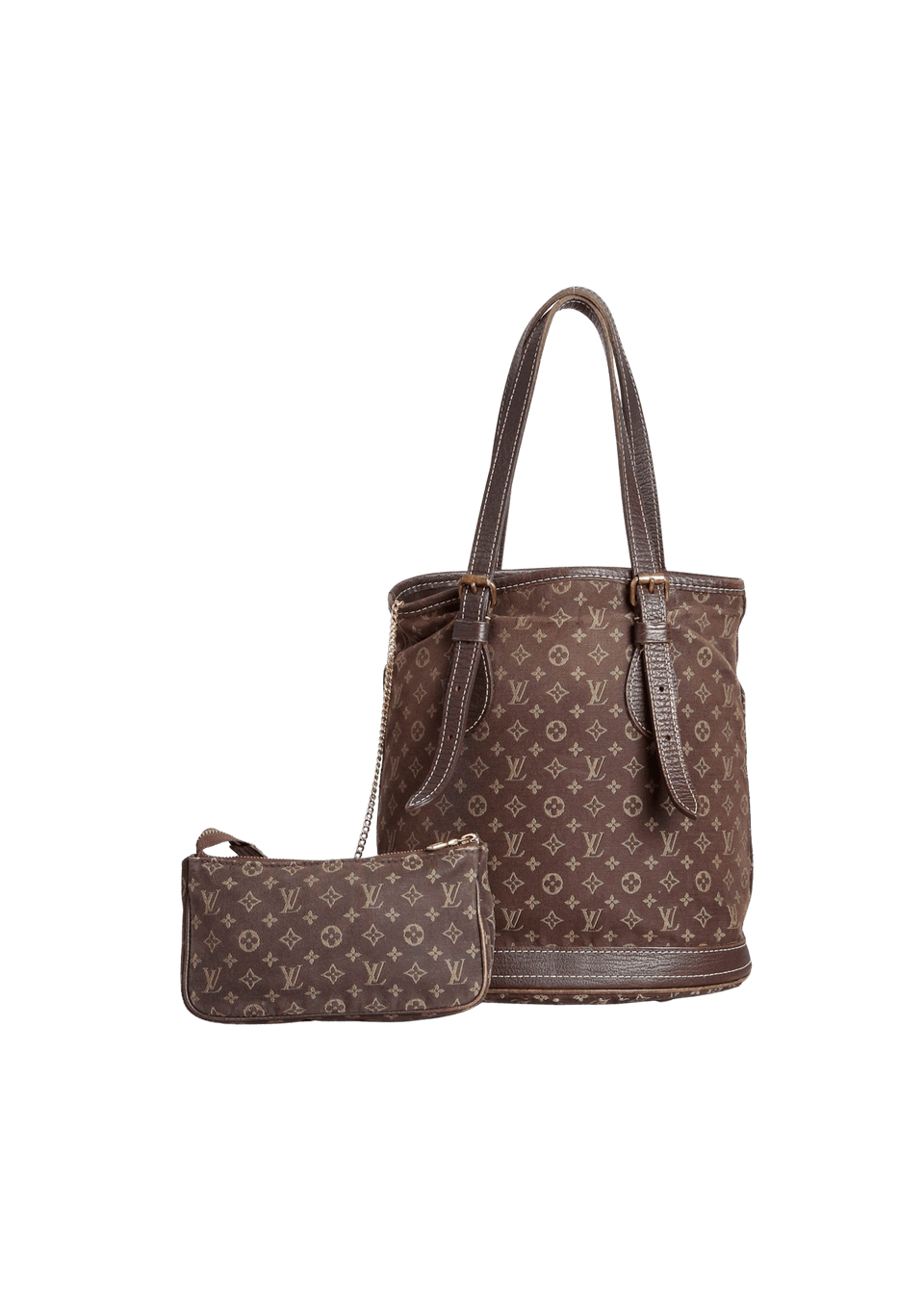 MONOGRAM MINI LIN PETIT BUCKET