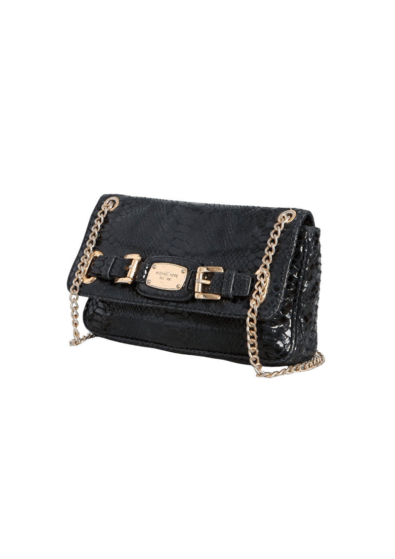 Michael kors on sale snakeskin hamilton bag