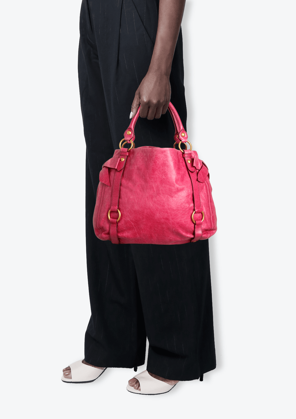 VITELLO LUX BOW TOTE