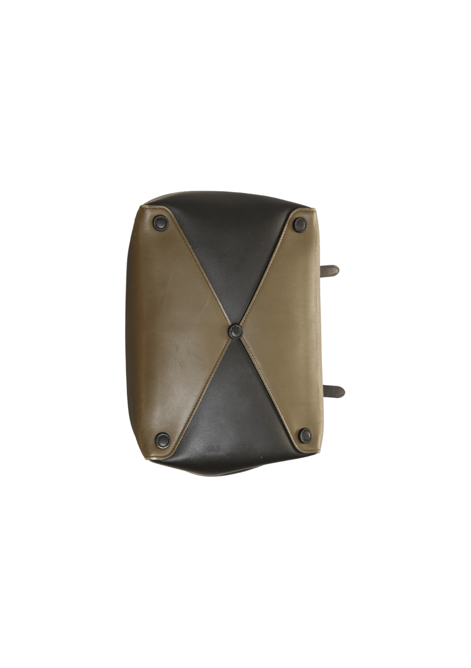 CITY CALF DOUBLE TURN-LOCK BAG