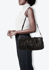 LEATHER SATCHEL BAG