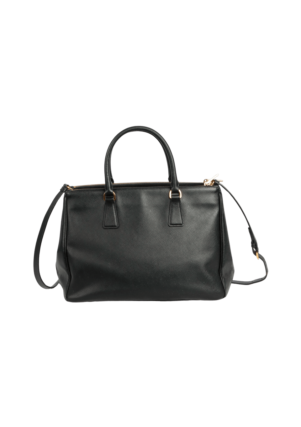 MEDIUM SAFFIANO LUX DOUBLE ZIP GALLERIA