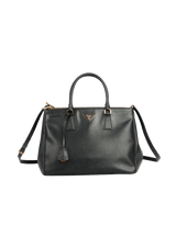 MEDIUM SAFFIANO LUX DOUBLE ZIP GALLERIA