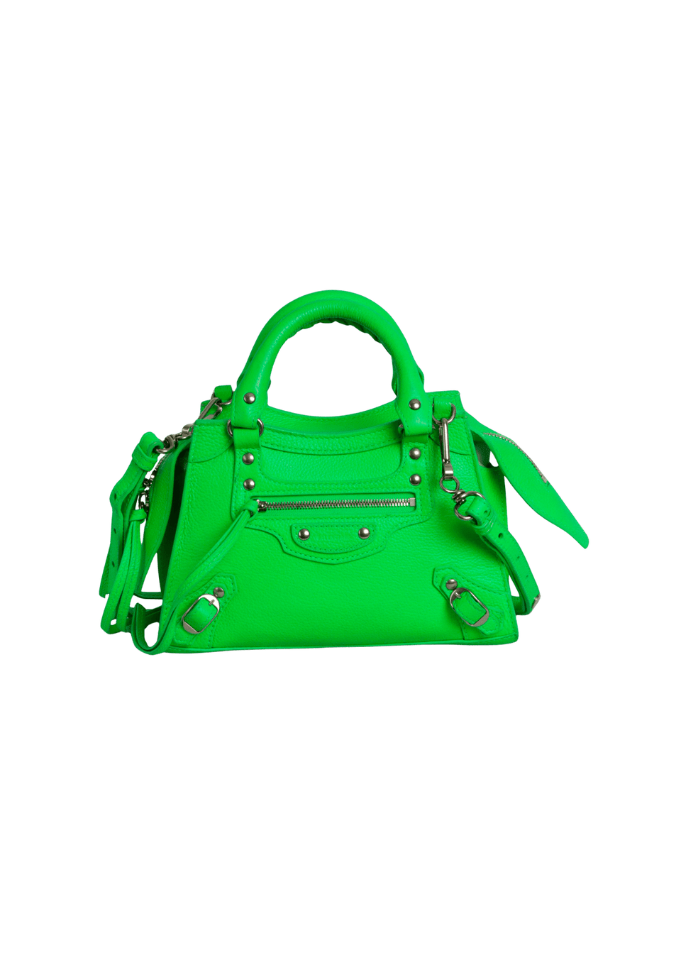 BOLSA BALENCIAGA NEO CLASSIC MINI VERDE ORIGINAL – Gringa