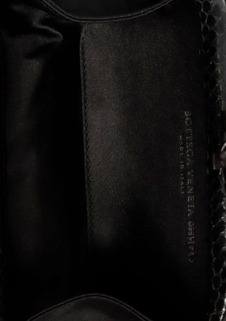 INTRECCIATO SATIN KNOT CLUTCH