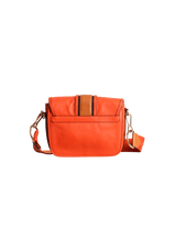 BURNT BUCKLE FLAP BAG