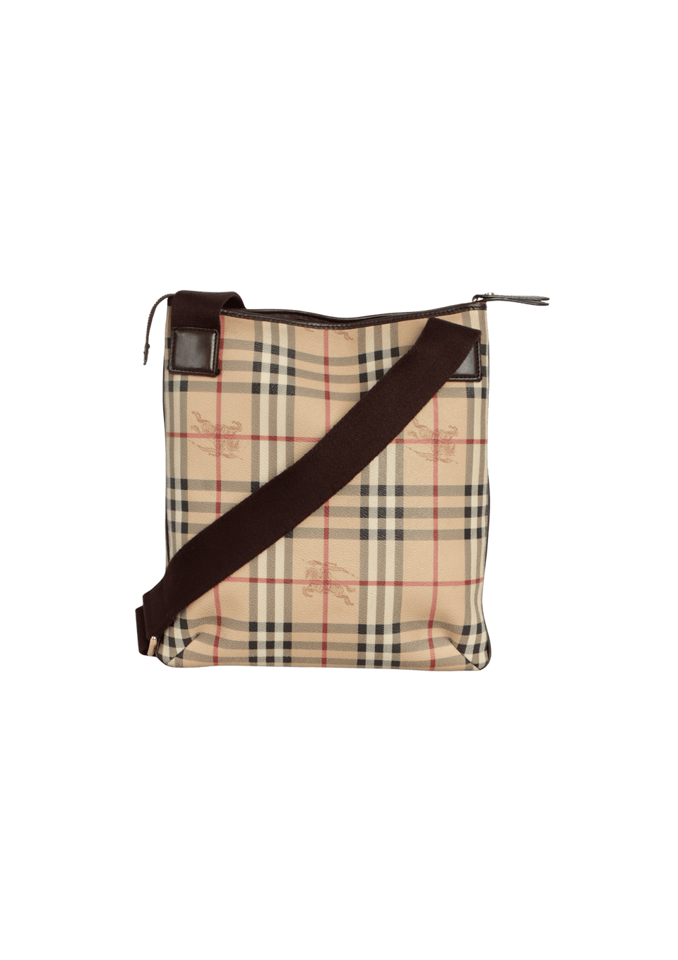 HAYMARKET CHECK MESSENGER BAG