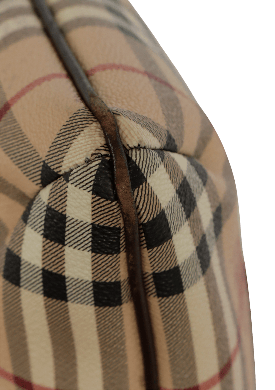 HAYMARKET CHECK MESSENGER BAG