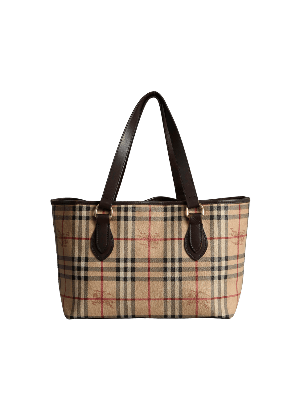 HAYMARKET CHECK TOTE