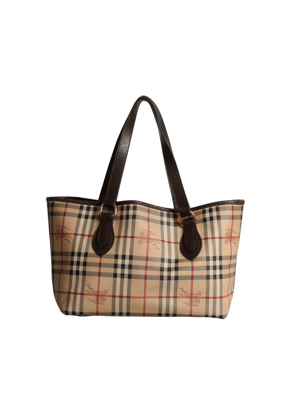 HAYMARKET CHECK TOTE
