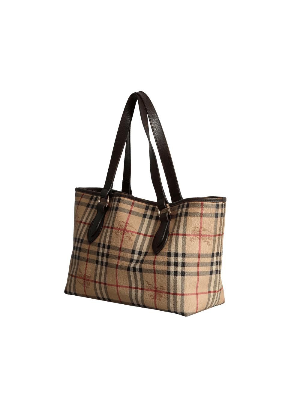 HAYMARKET CHECK TOTE