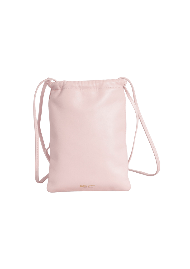 LEATHER BUCKET BAG