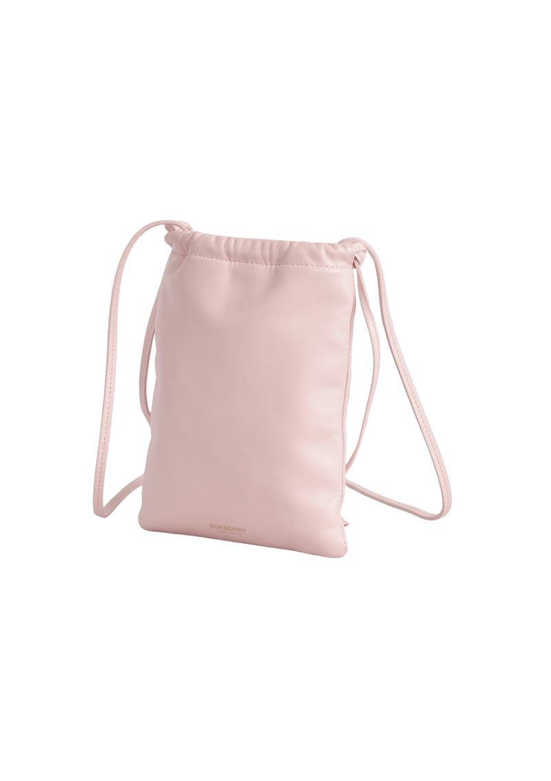 LEATHER BUCKET BAG