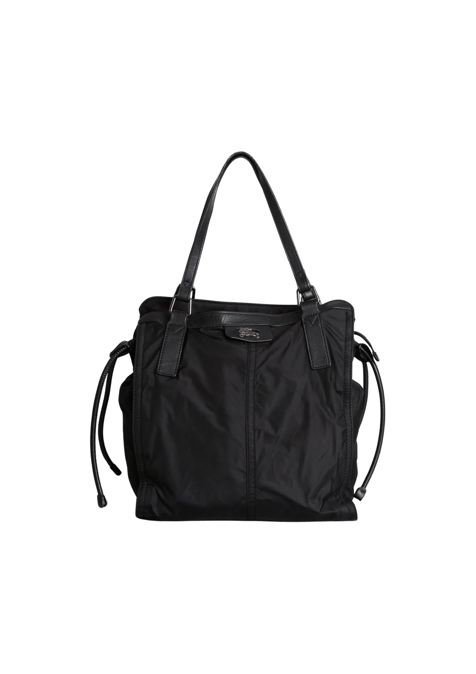 NYLON HOUSE CHECK BUCKLEIGH TOTE