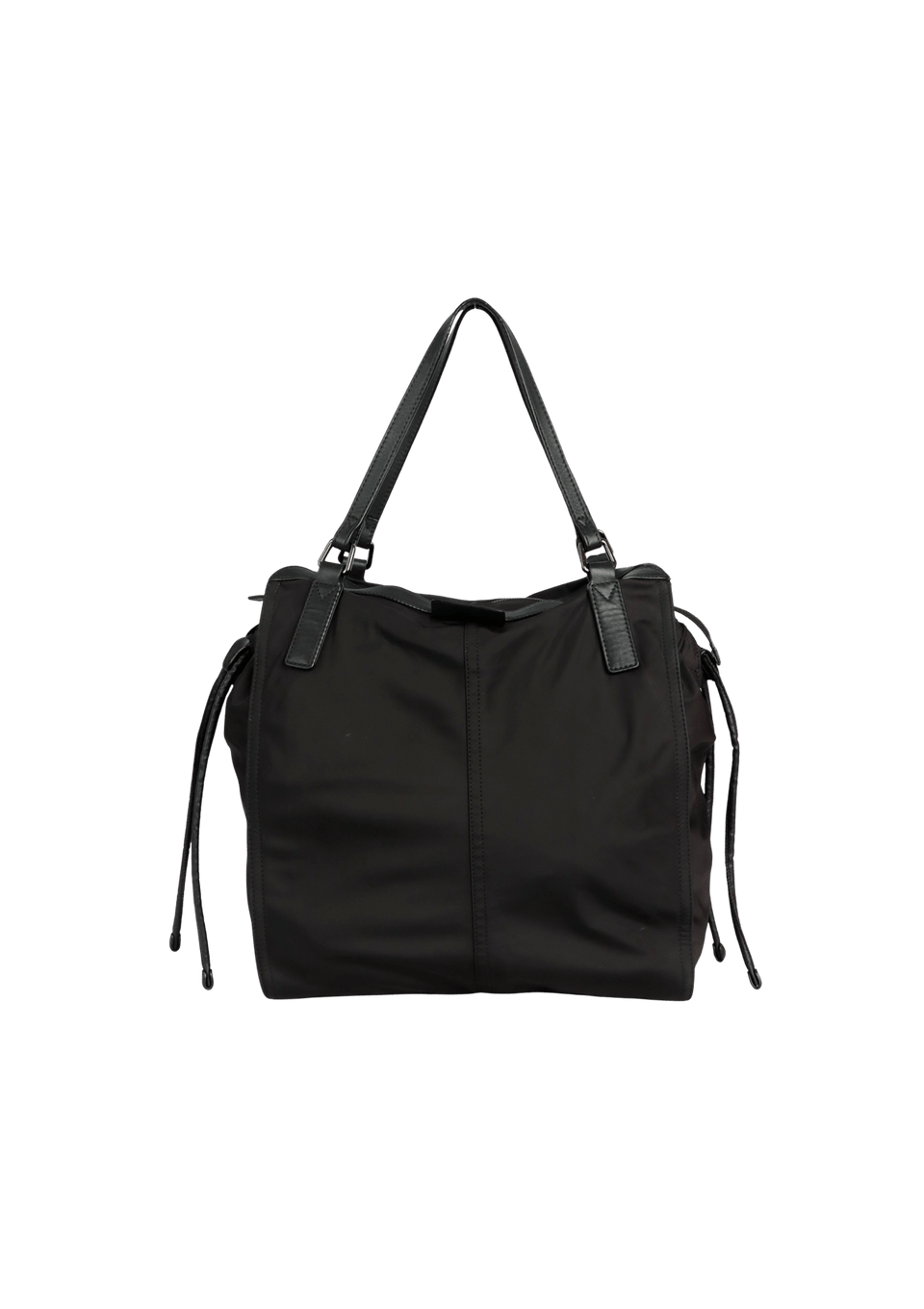 NYLON HOUSE CHECK BUCKLEIGH TOTE