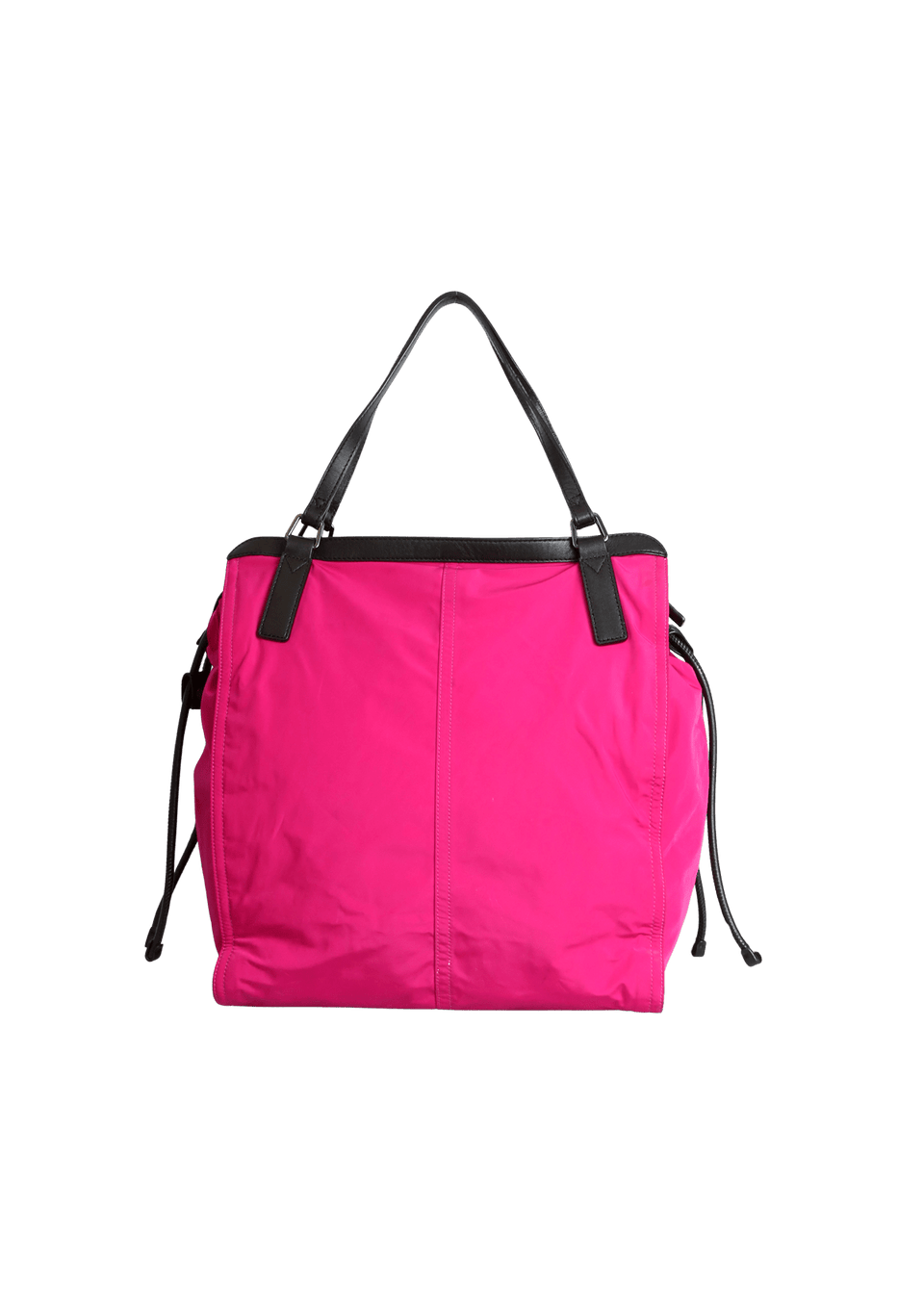 NYLON HOUSE CHECK BUCKLEIGH TOTE