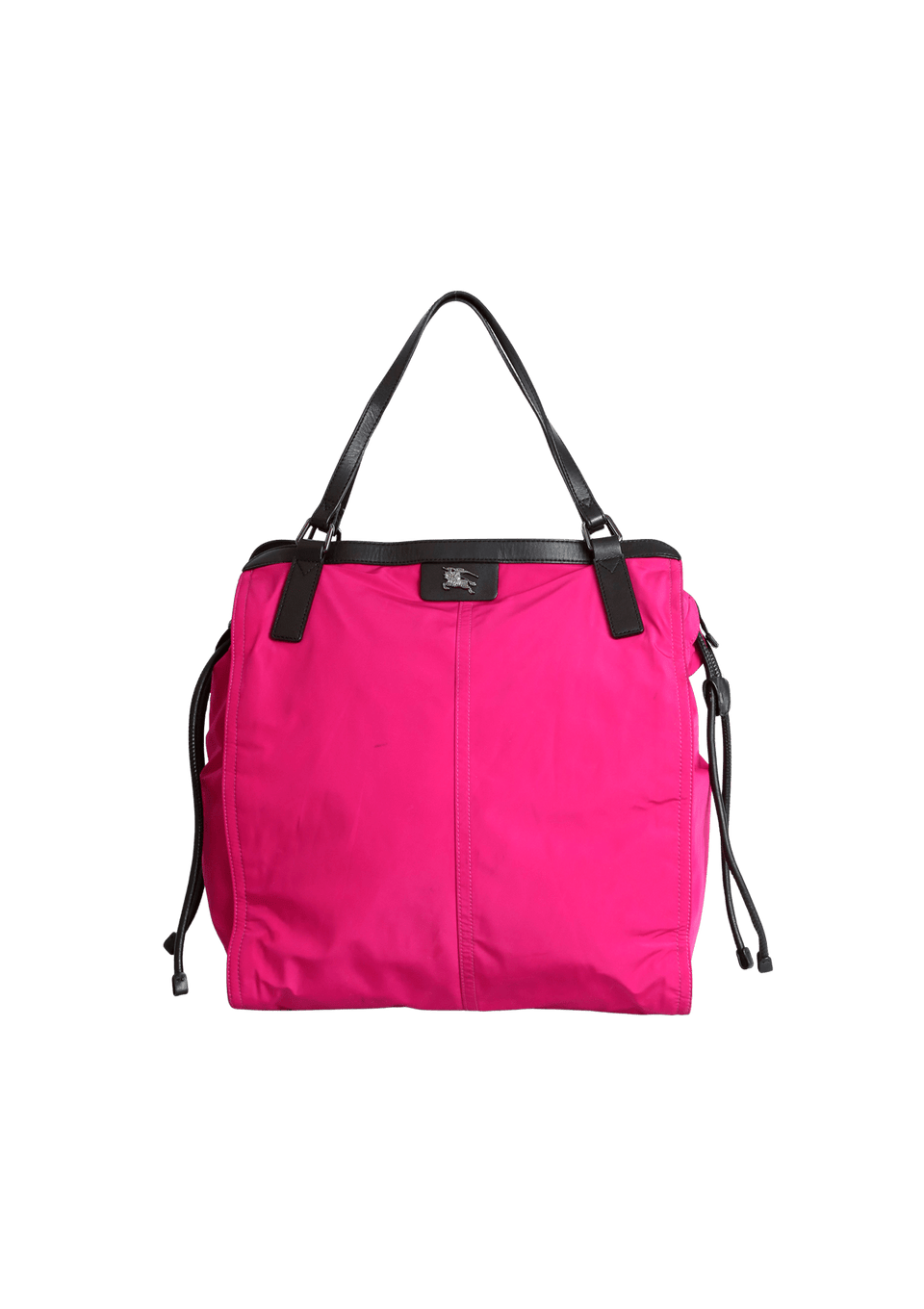 NYLON HOUSE CHECK BUCKLEIGH TOTE