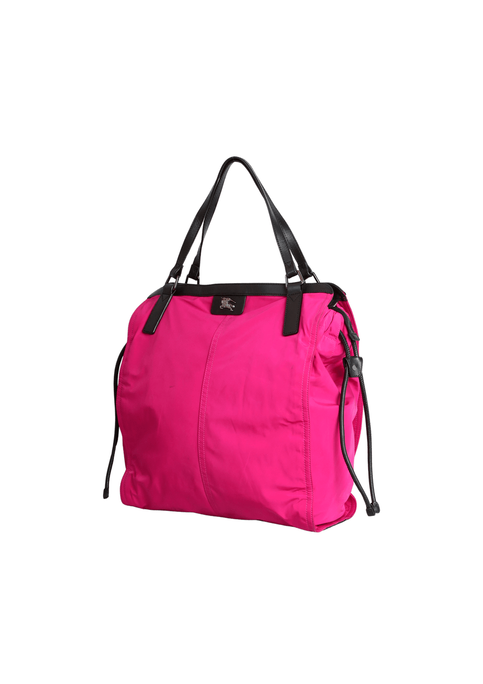 NYLON HOUSE CHECK BUCKLEIGH TOTE