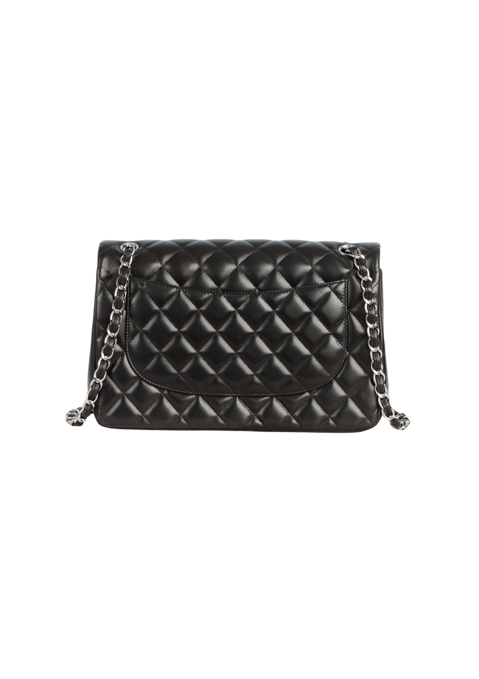 JUMBO CLASSIC DOUBLE FLAP LAMBSKIN