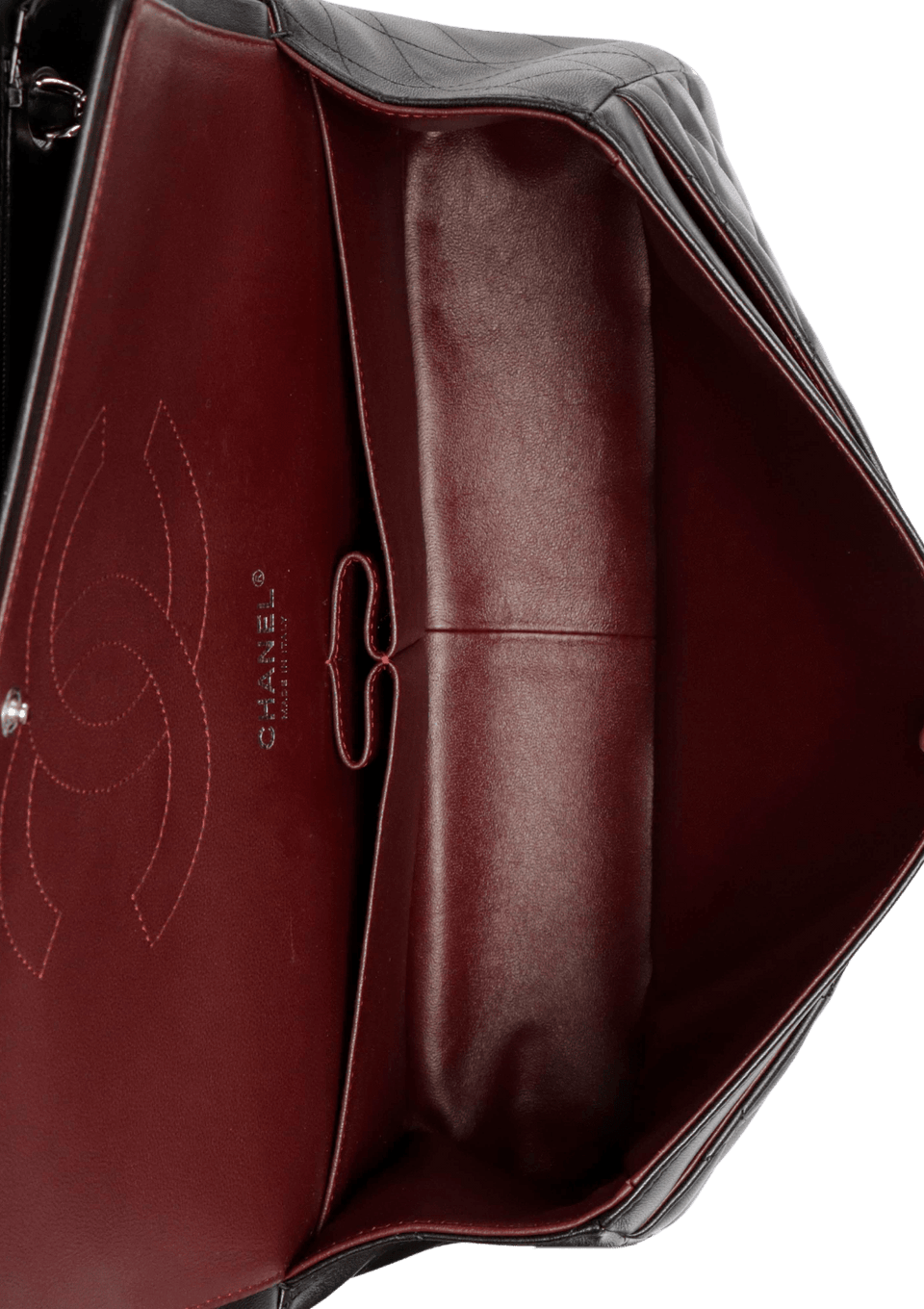 JUMBO CLASSIC DOUBLE FLAP LAMBSKIN