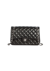 JUMBO CLASSIC DOUBLE FLAP LAMBSKIN