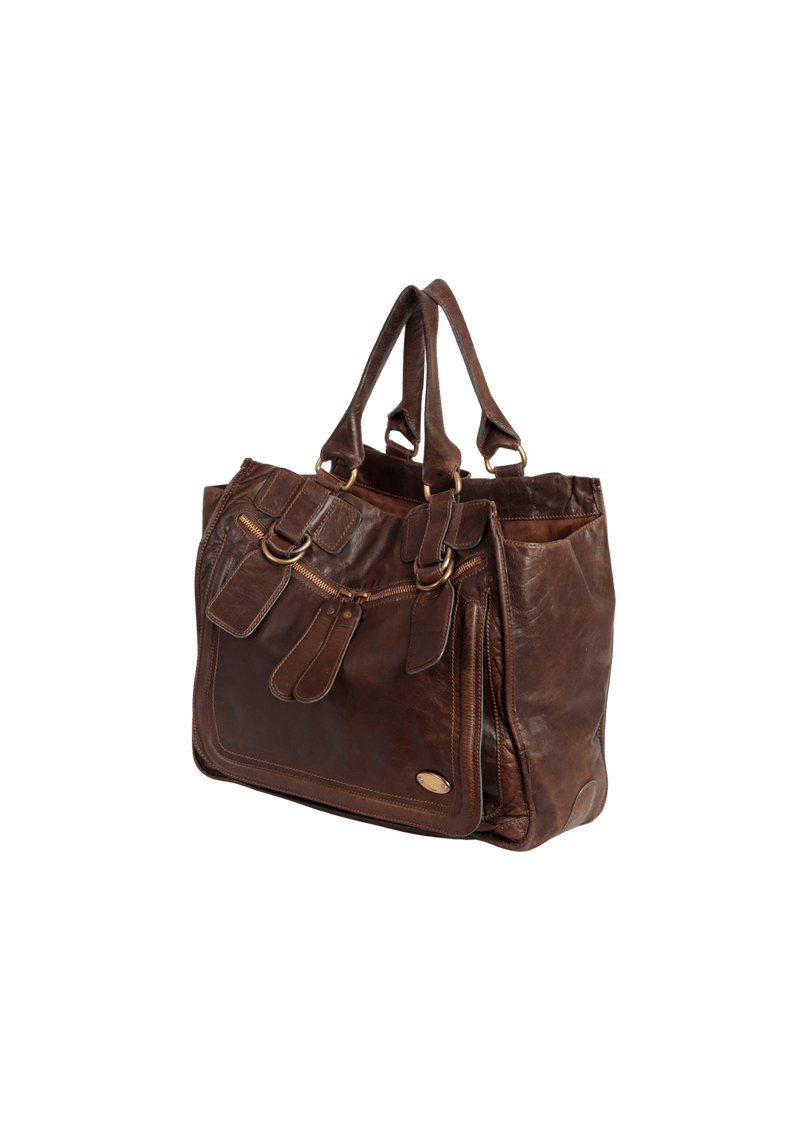 LEATHER TOTE BAG