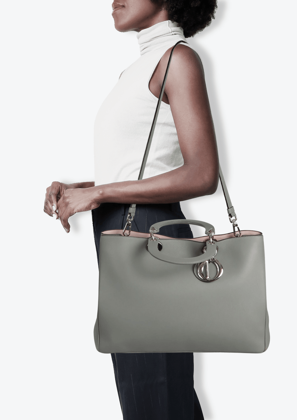 LARGE DIORISSIMO TOTE W/ POUCH