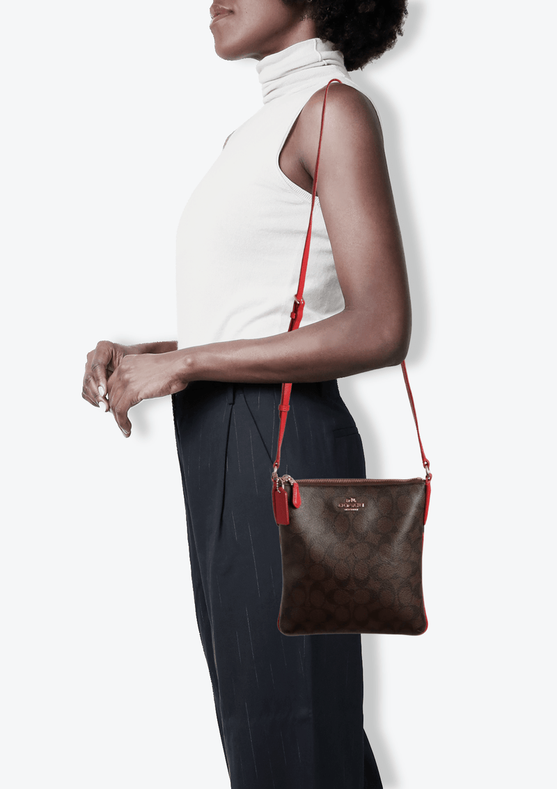 CANVAS SIGNATURE CROSSBODY