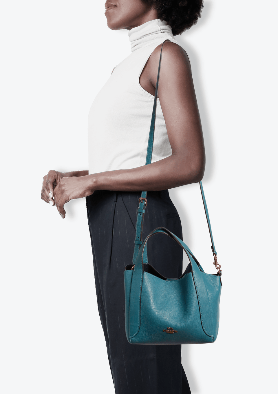 ★COACH★Hadley Hobo 21 ハドリー ホーボー バッグ BOLSA COACH HADLEY HOBO 21 BAG AZUL ORIGINAL – Gringa