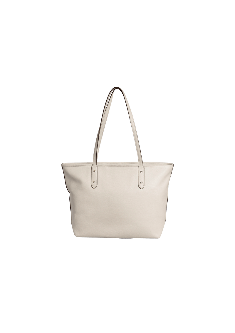 LARGE CITY ZIP TOTE