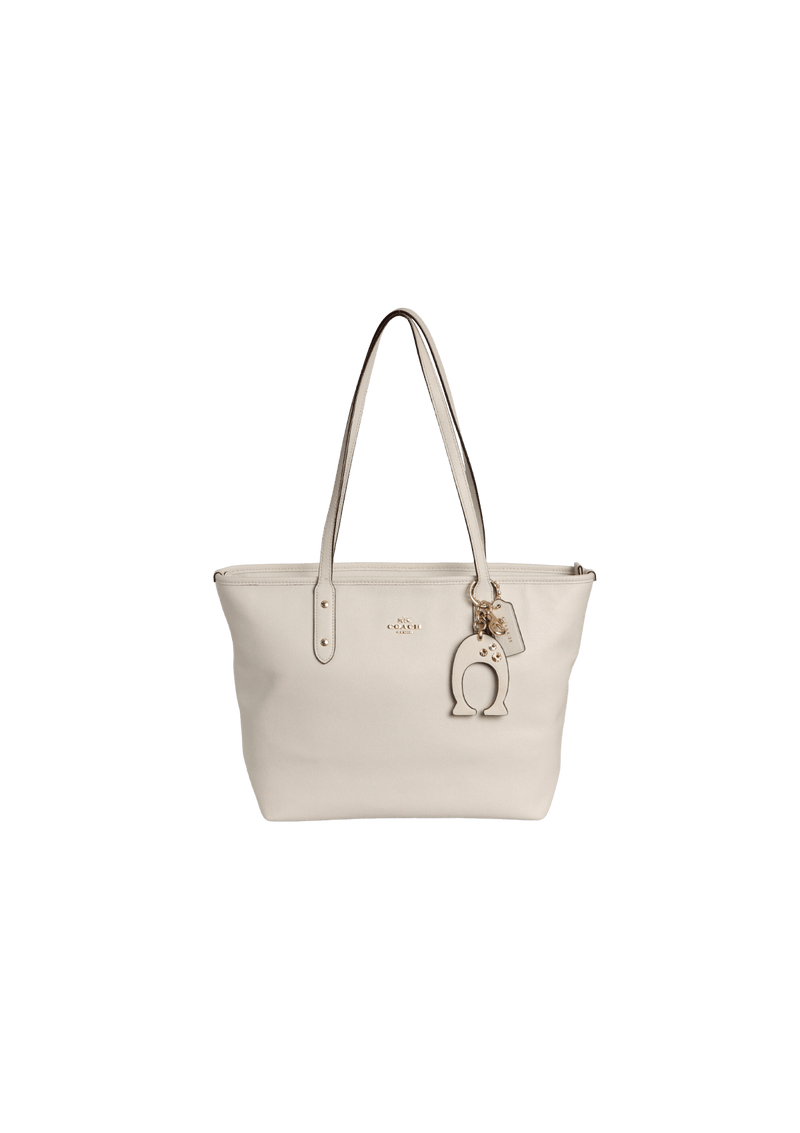 LARGE CITY ZIP TOTE