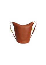 LEATHER BUCKET BAG