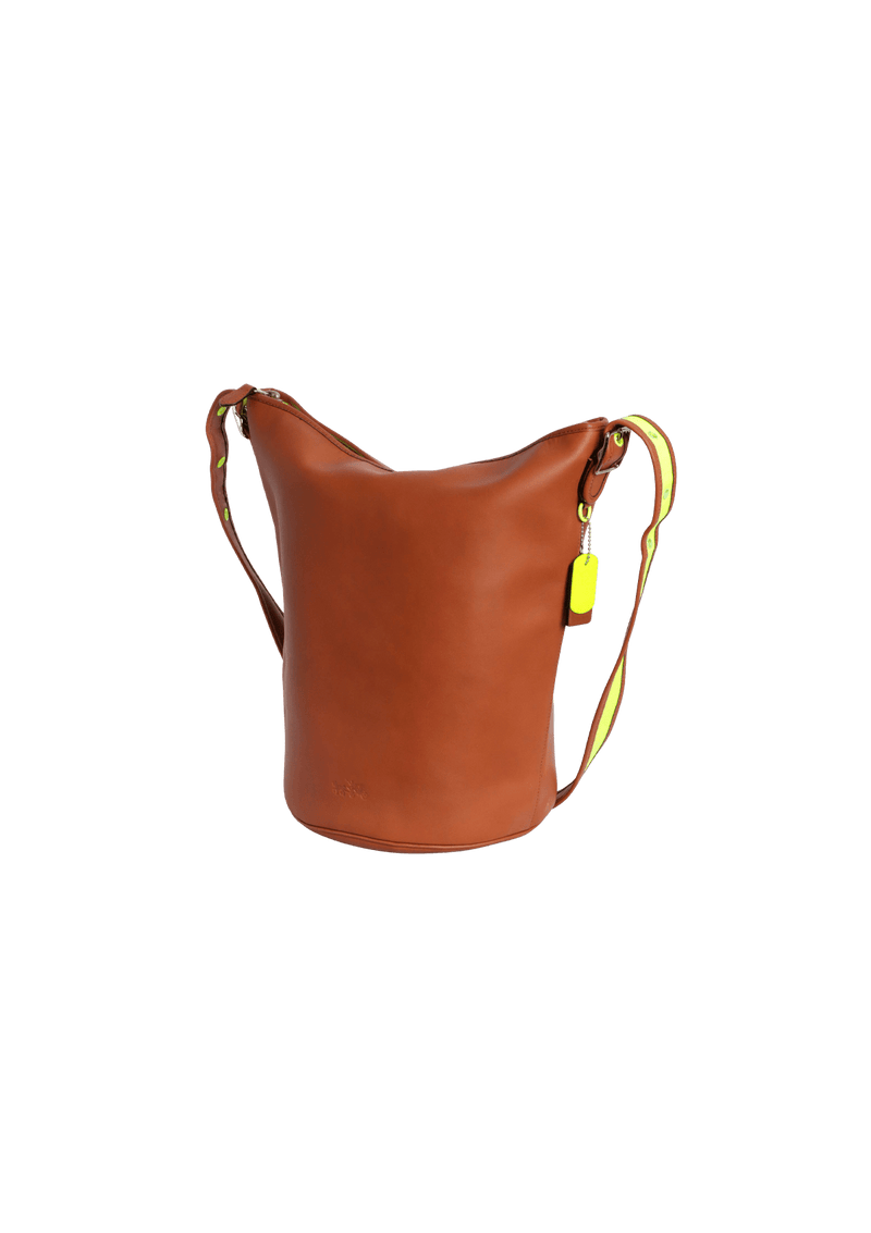 LEATHER BUCKET BAG