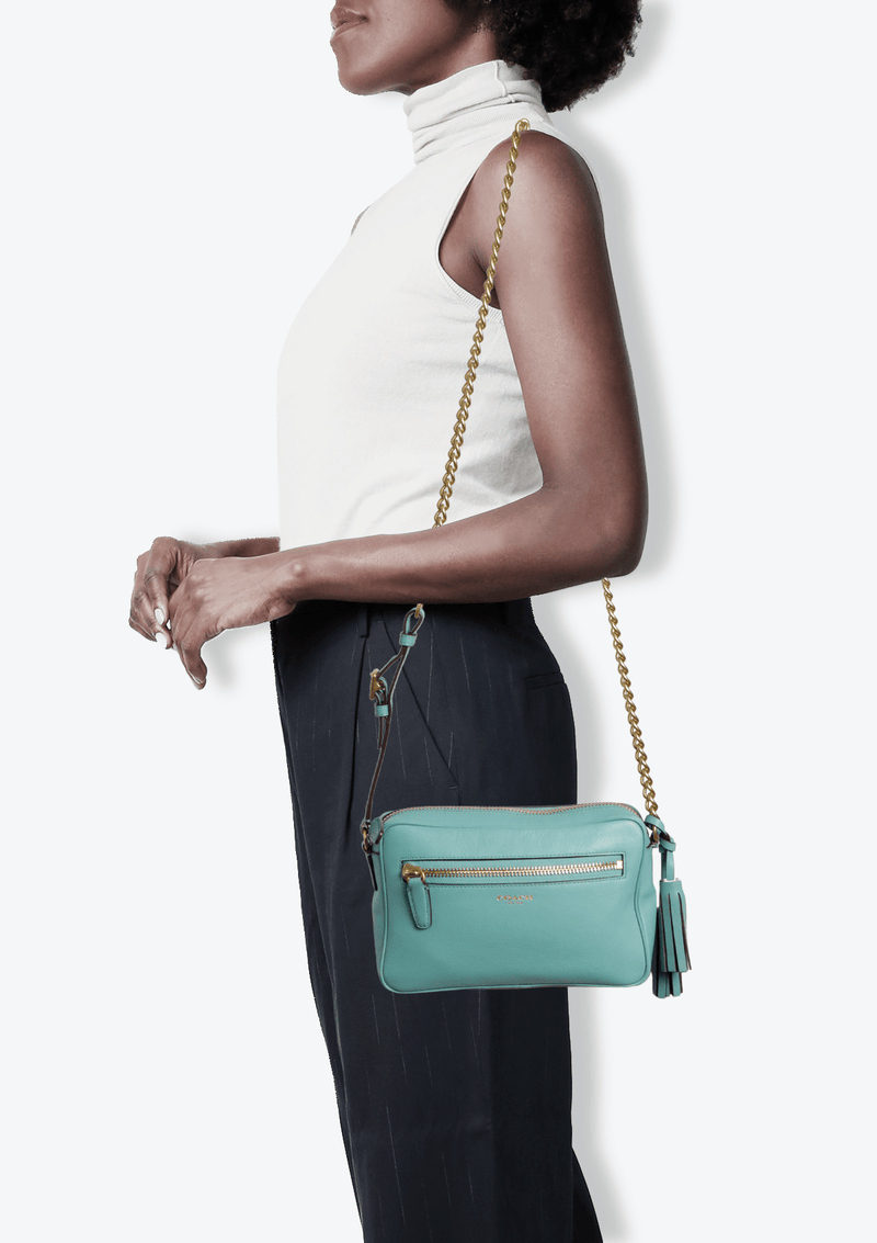 LEATHER CROSSBODY BAG