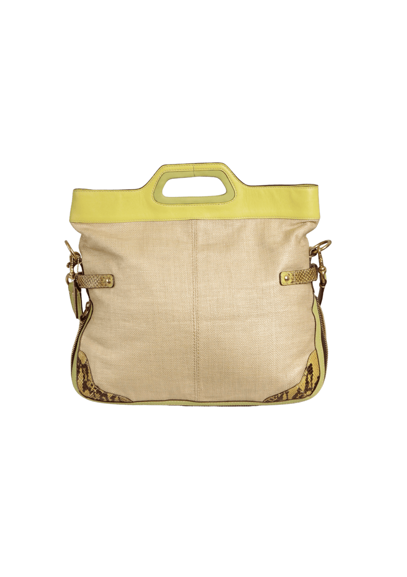 PYTHON SATCHEL BAG