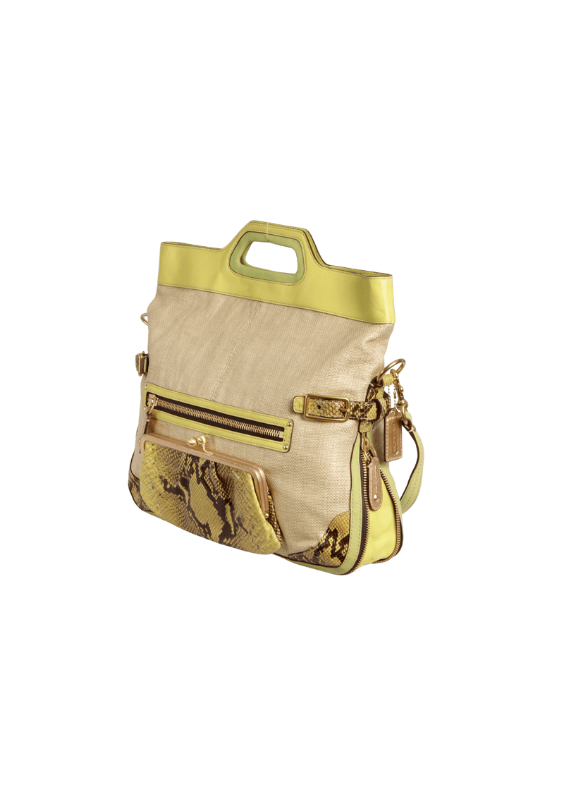 PYTHON SATCHEL BAG