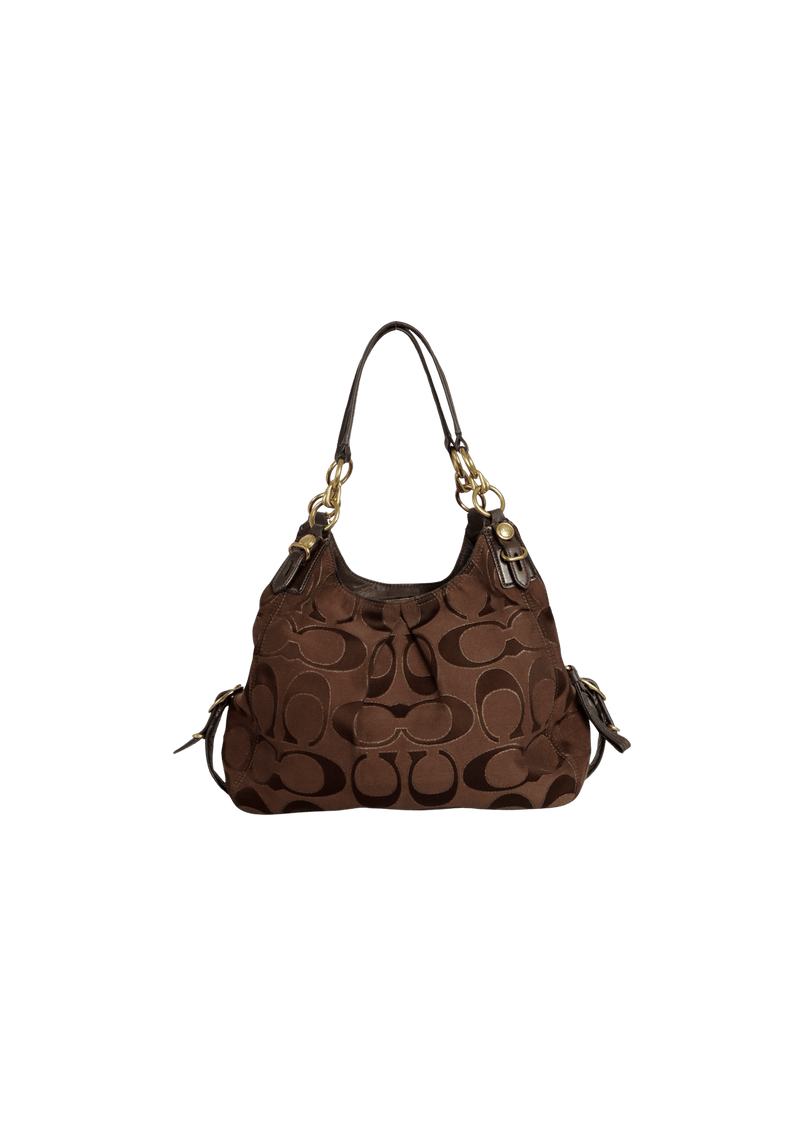 SIGNATURE SHOULDER BAG