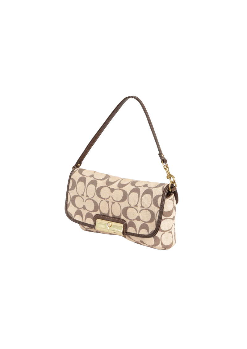 SIGNATURE SHOULDER BAG