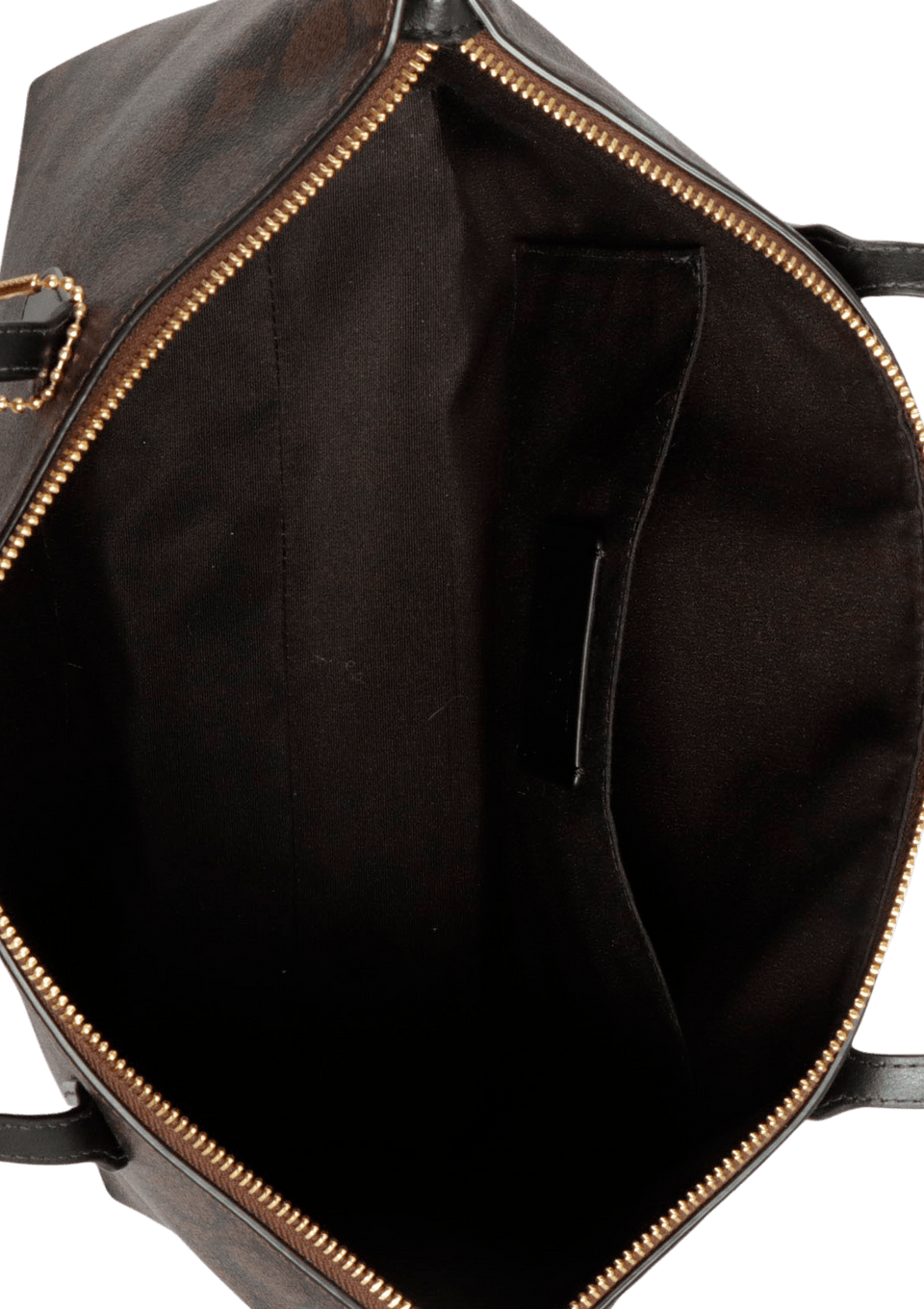 ZIP TOP SIGNATURE TOTE BAG