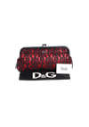 LACED KISS LOCK CLUTCH