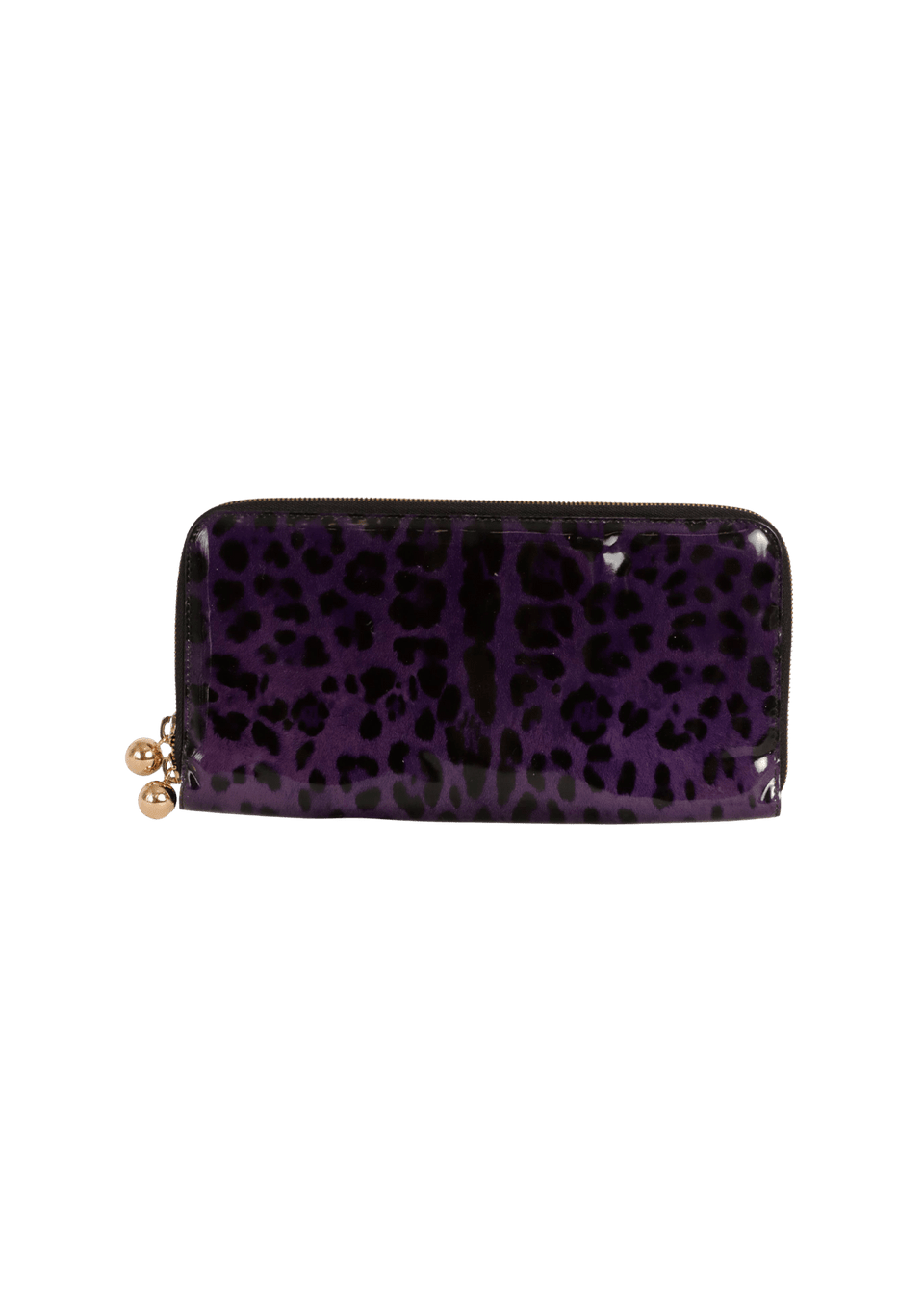 LEATHER PRINTED CLUTCH