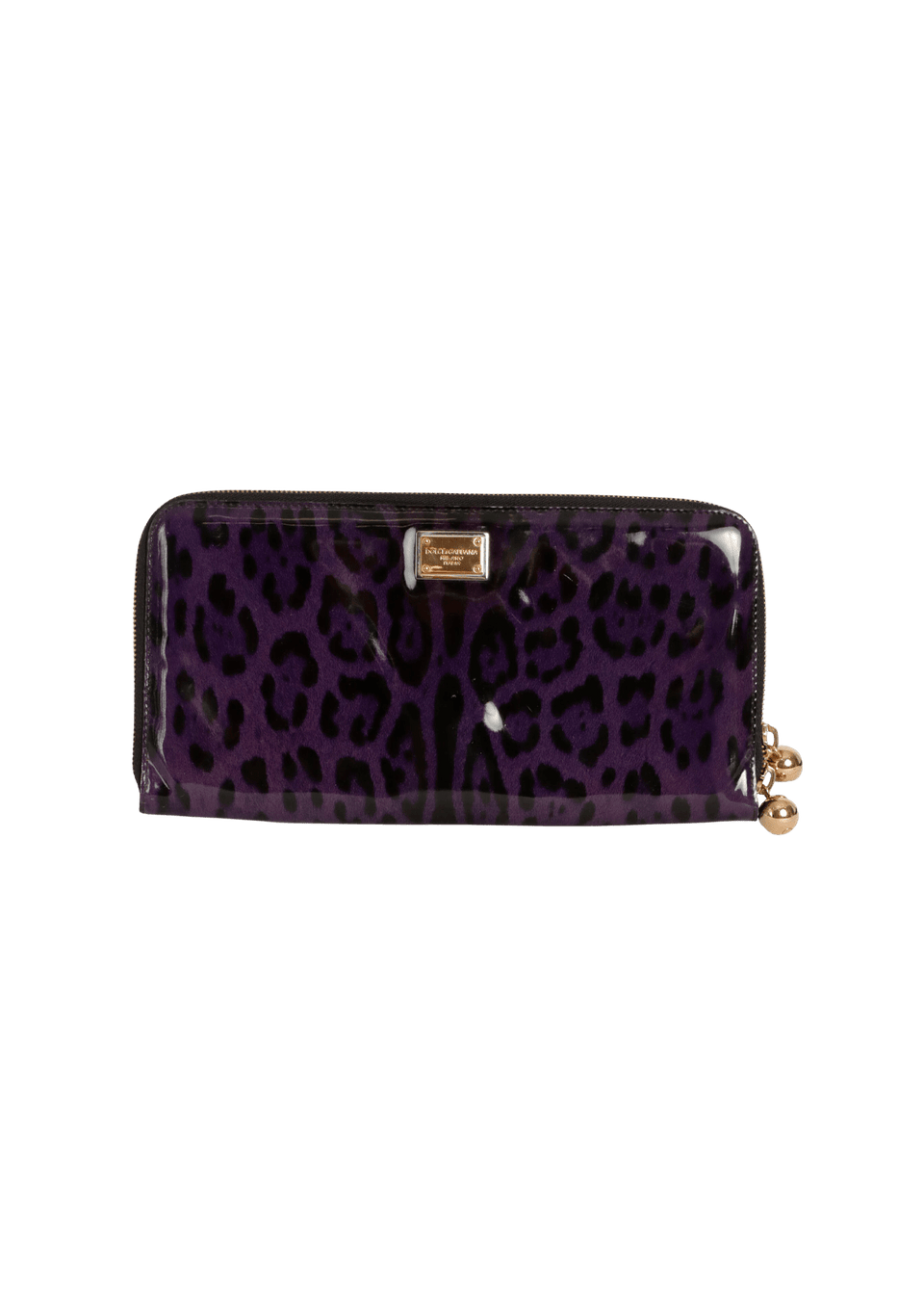 LEATHER PRINTED CLUTCH