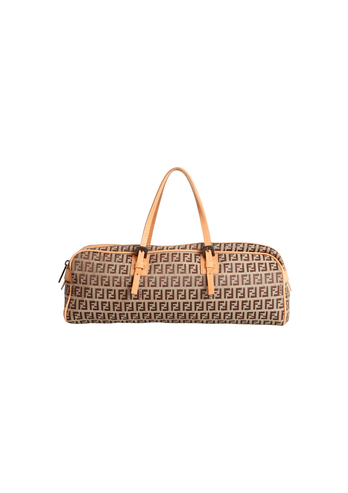 BOLSA FENDI ZUCCHINO LONG BAG MARROM ORIGINAL – Gringa
