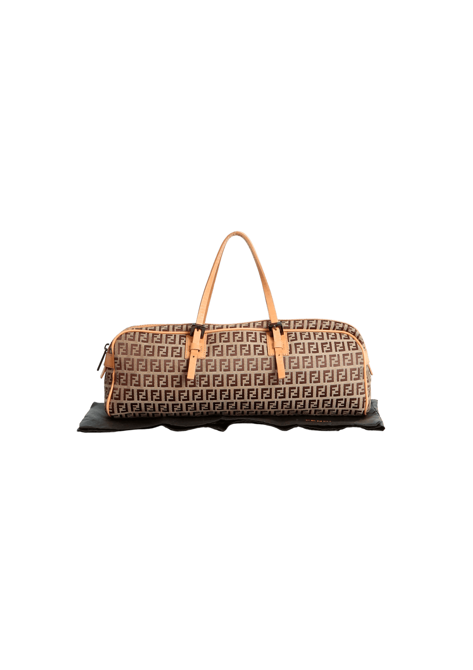 BOLSA FENDI ZUCCHINO LONG BAG MARROM ORIGINAL – Gringa