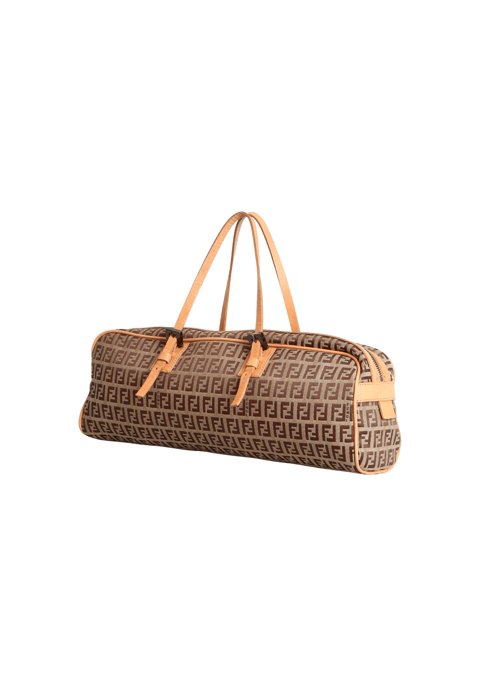 BOLSA FENDI ZUCCHINO LONG BAG MARROM ORIGINAL – Gringa