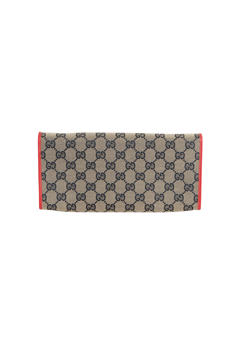 GG CANVAS BAMBOO WALLET