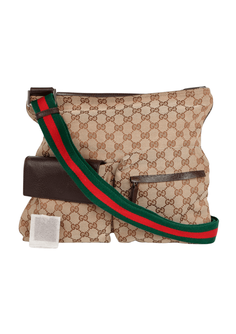 GG CANVAS MESSENGER BAG
