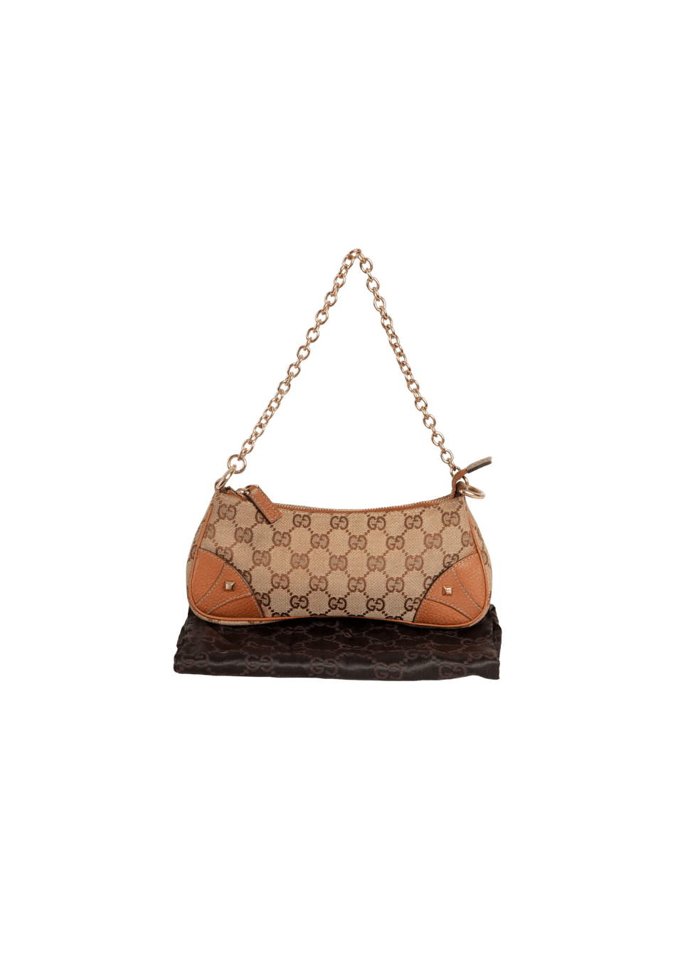 GG CANVAS NAIL HEAD POCHETTE