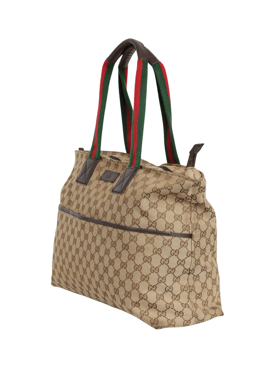 GG CANVAS WEB DIAPER TOTE